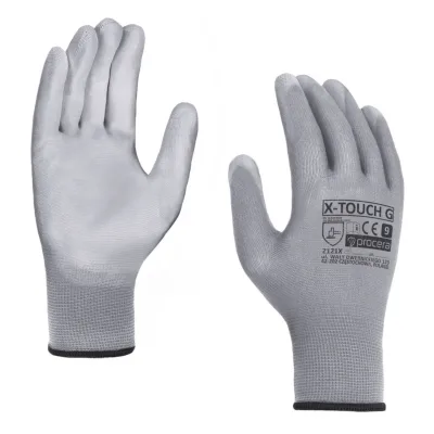 PROCERA PU bevonatú védőkesztyű X-TOUCH GREY