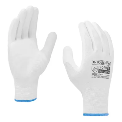 PROCERA X-touch white pu-bevonatú védőkesztyű