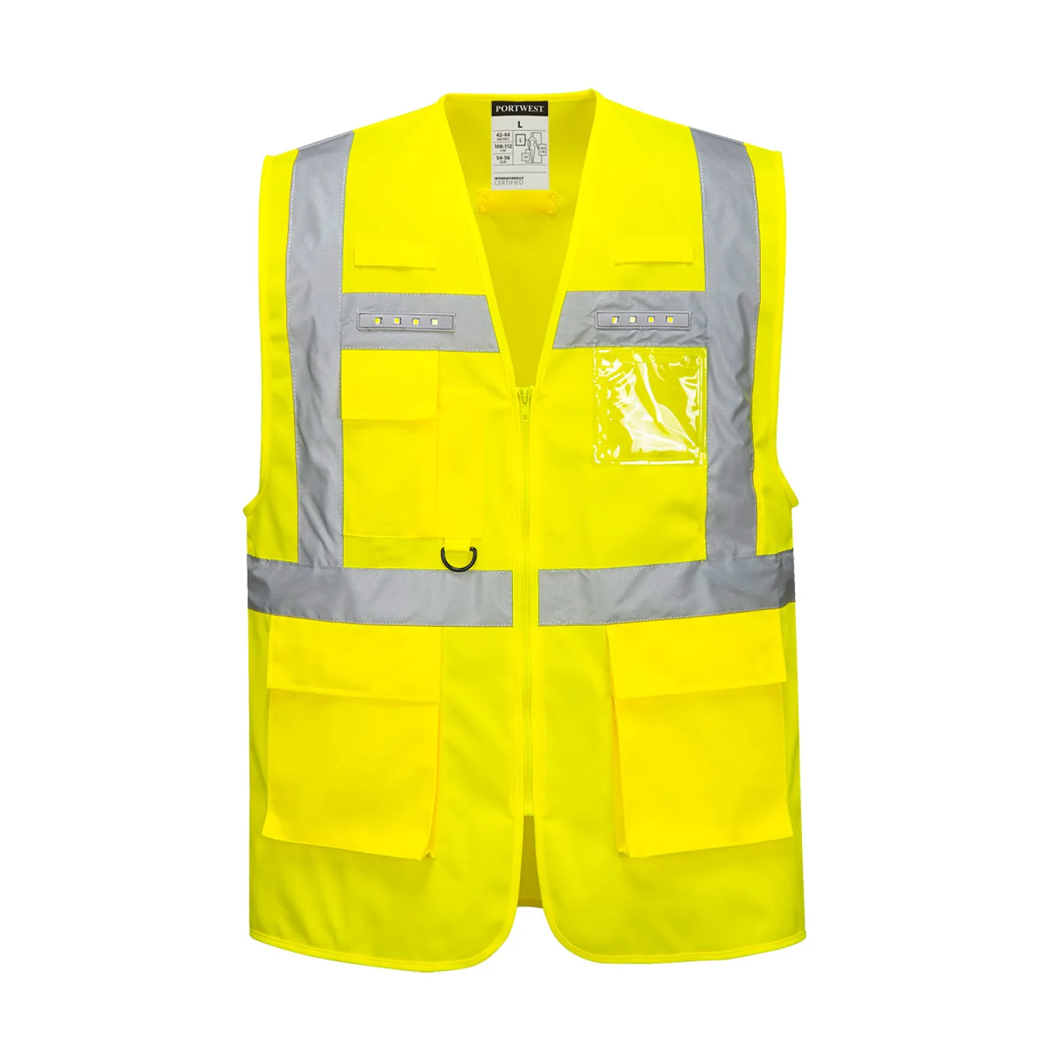 Portwest L476 - Orion LED vezetői mellény Sárga