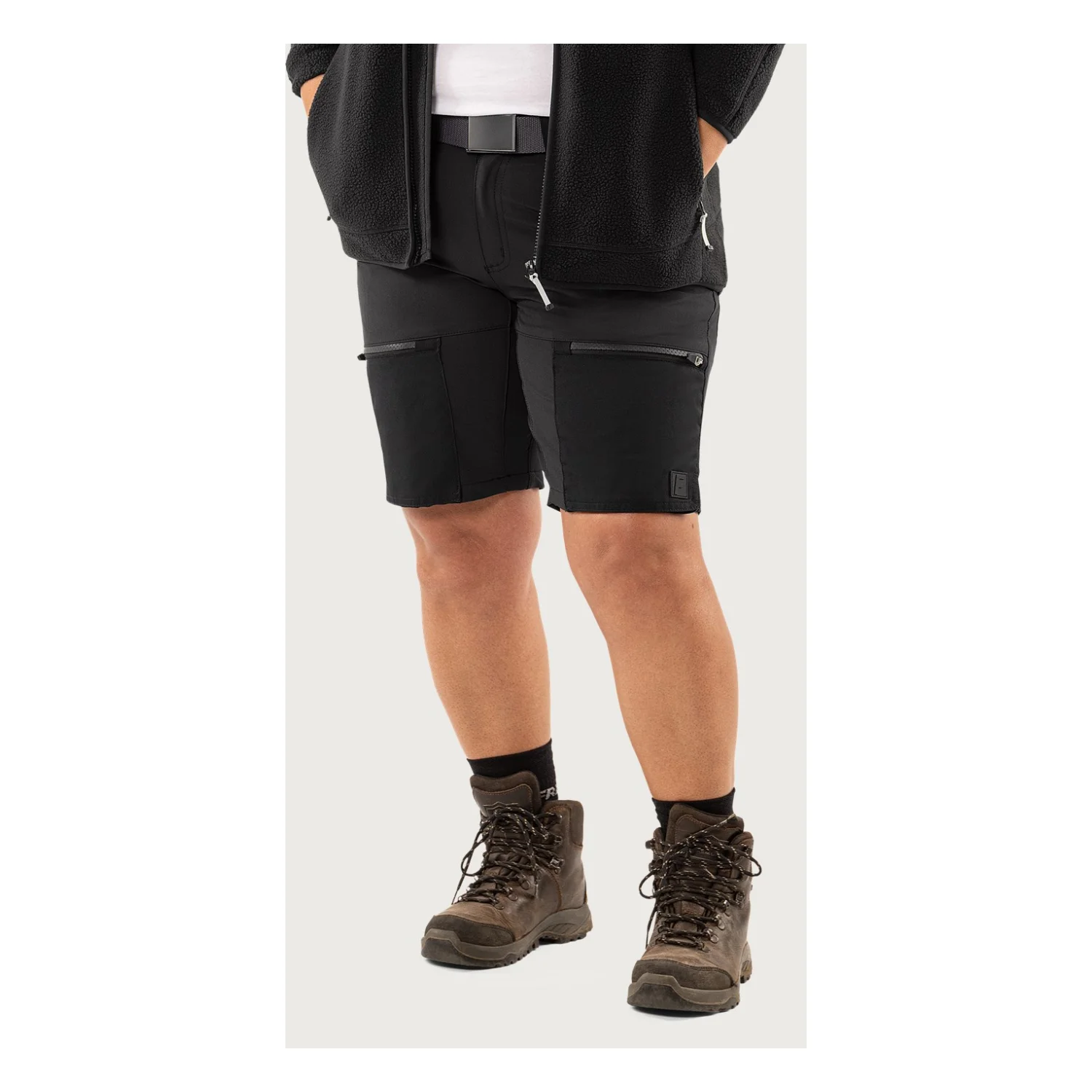 Fristads Outdoor Carbon félsztreccs outdoor rövidnadrág női Fekete