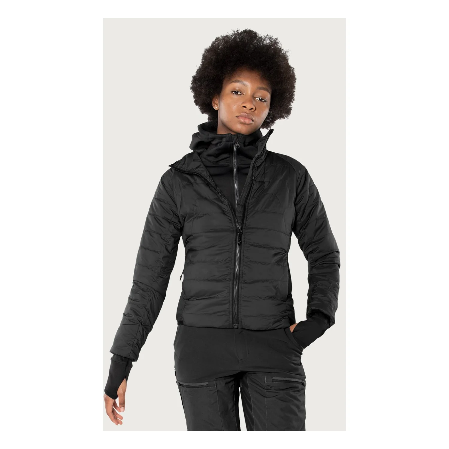 Fristads Outdoor Oxygen PrimaLoft® női dzseki Fekete
