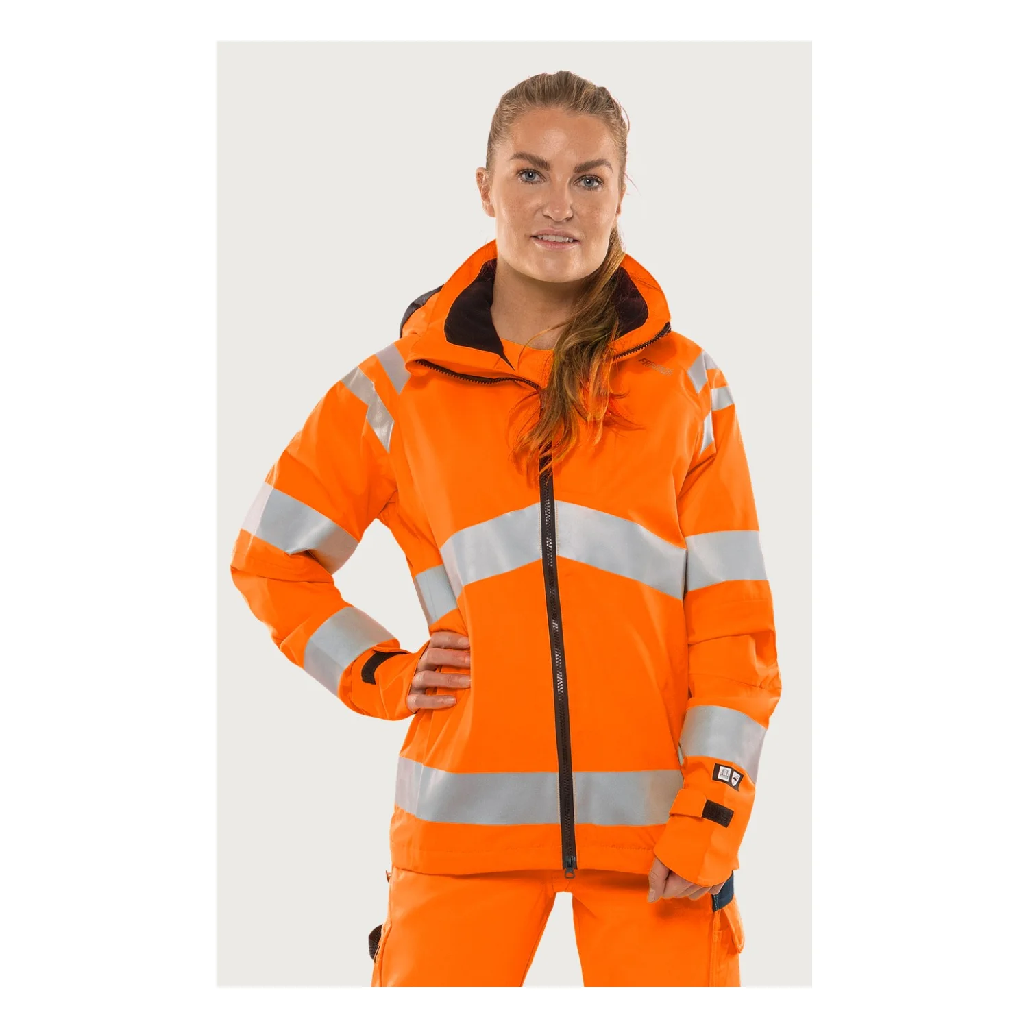 Fristads High vis Green sztreccs héjdzseki női class 3 4681 GLPS Hi-Vis narancssárga