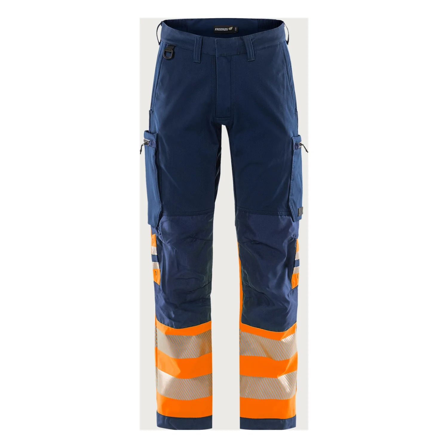 Fristads High vis Green sztreccs nadrág class 1 2647 GSTP Hi-Vis narancssárga/matrózkék