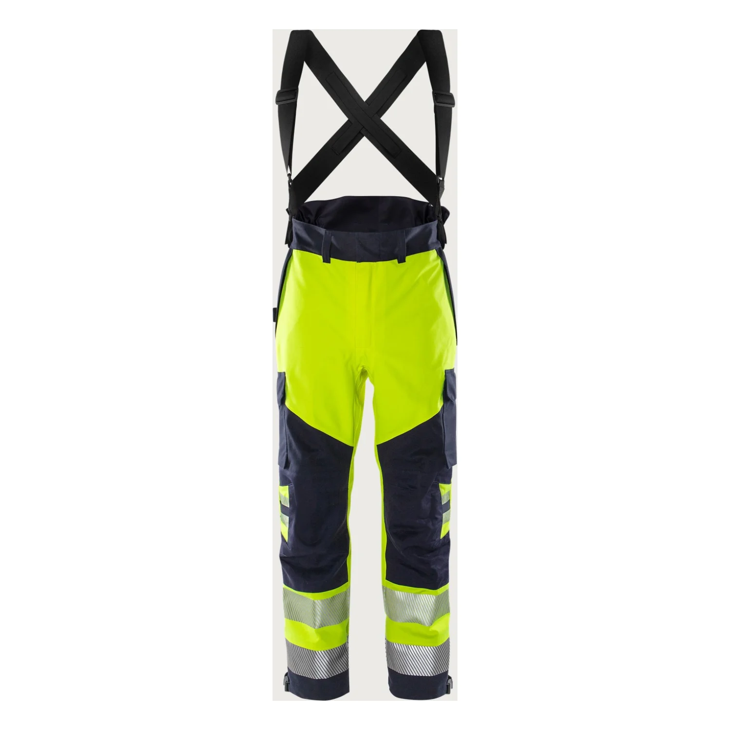 Fristads Flamestat high vis Airtech® héjnadrág class 2 2525 ATHR Hi-Vis sárga/matrózkék