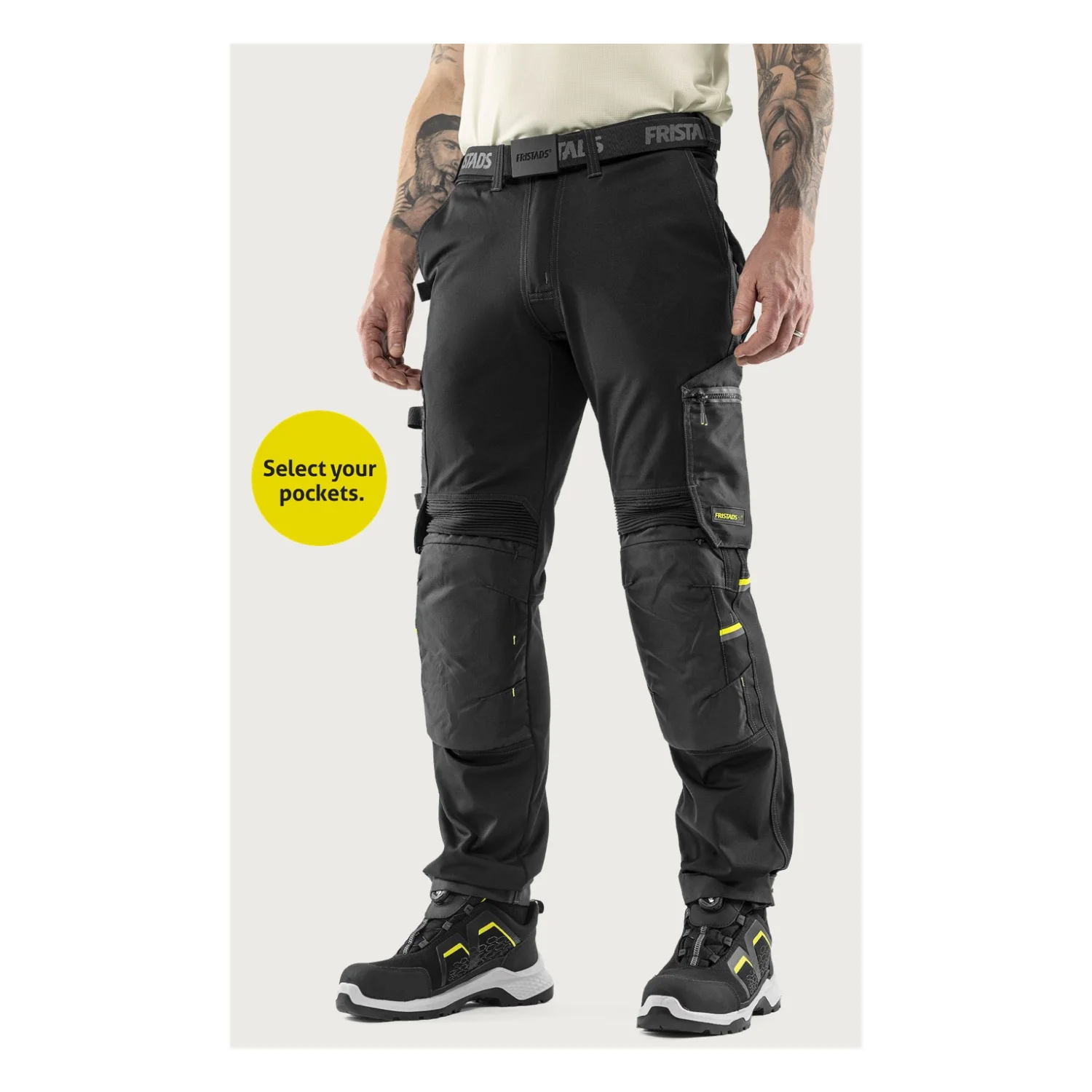 Fristads Flex craftsman sztreccs nadrág 2800 GSTT Fekete