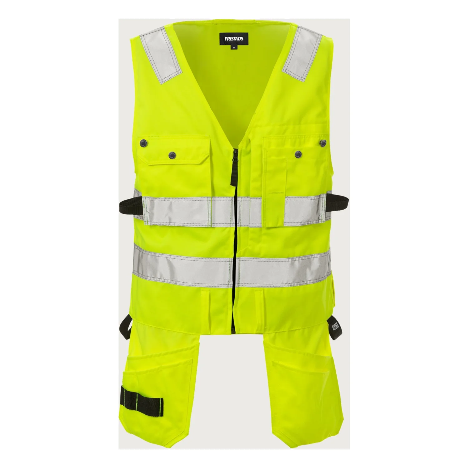 Fristads High vis szakiparos mellény cl 2 5003 GPLU Hi-Vis sárga