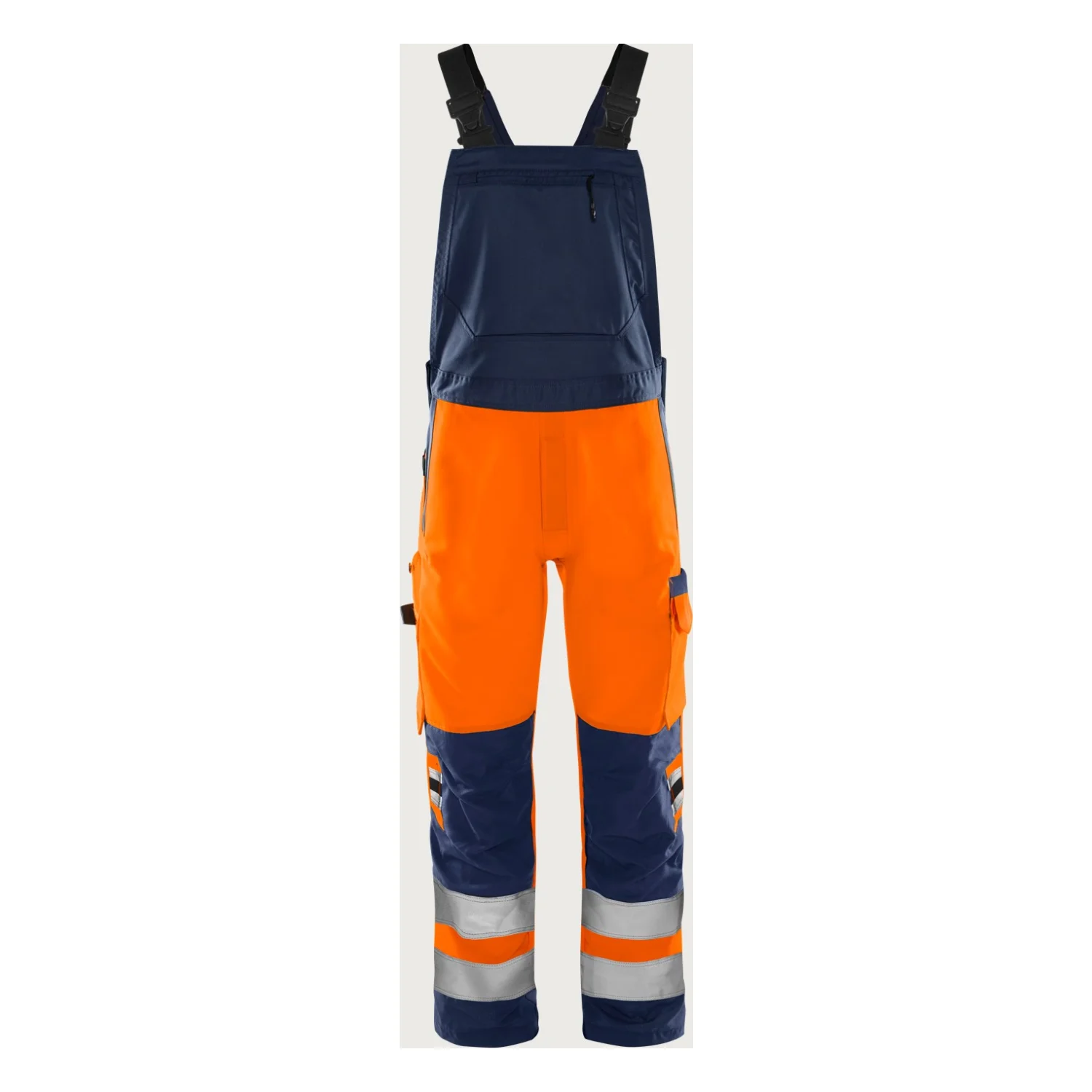 Fristads High vis Green kantáros nadrág class 2 1030 GPLU Hi-Vis narancssárga/matrózkék