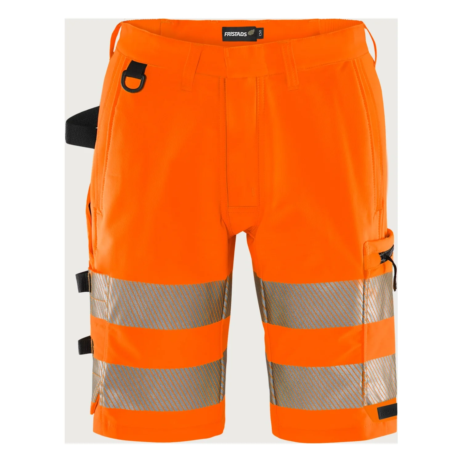 Fristads High vis Green sztreccs rövidnadrág class 2 2648 GSTP Hi-Vis narancssárga