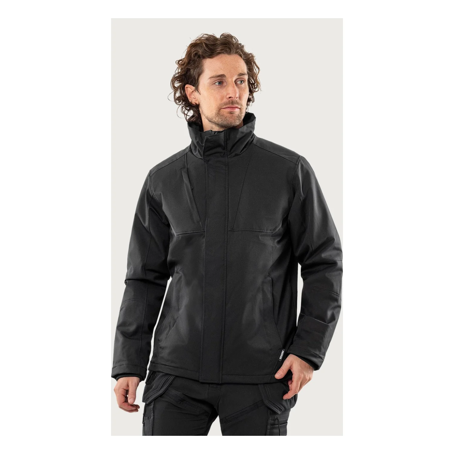 Fristads Softshell sztreccs téli dzseki 4931 GSW Fekete