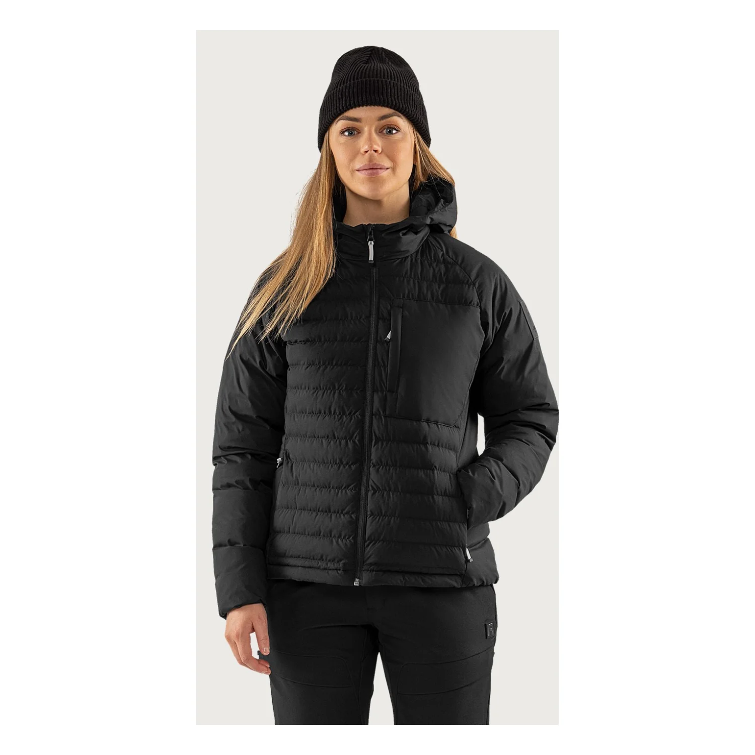 Fristads Outdoor Atmos Primaloft® kapucnis puffer dzseki női Fekete