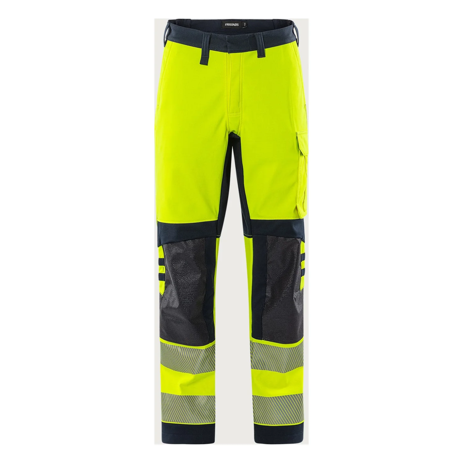 Fristads Flamestat high vis sztreccs nadrág class 2 2280 FSS Hi-Vis sárga/matrózkék