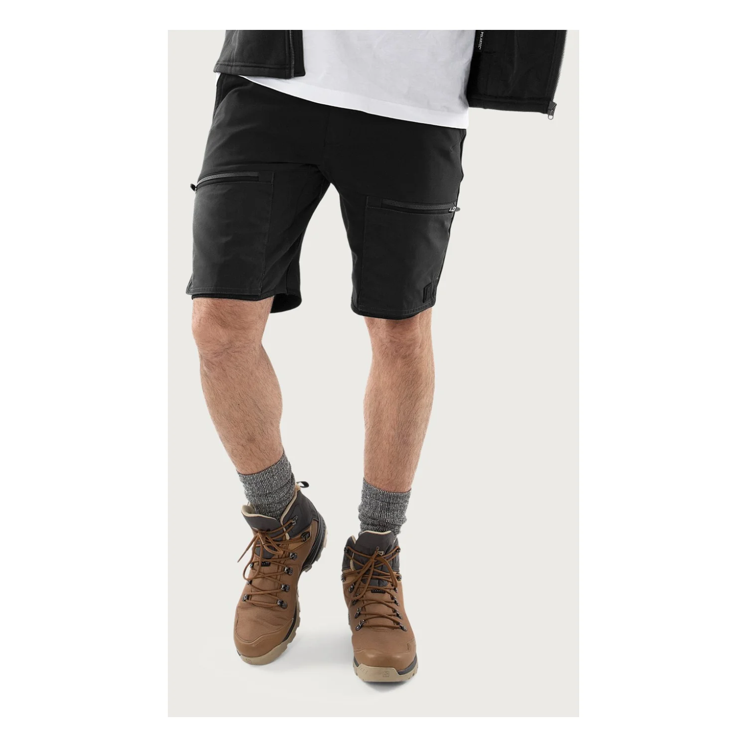 Fristads Outdoor Carbon félsztreccs outdoor rövidnadrág Fekete