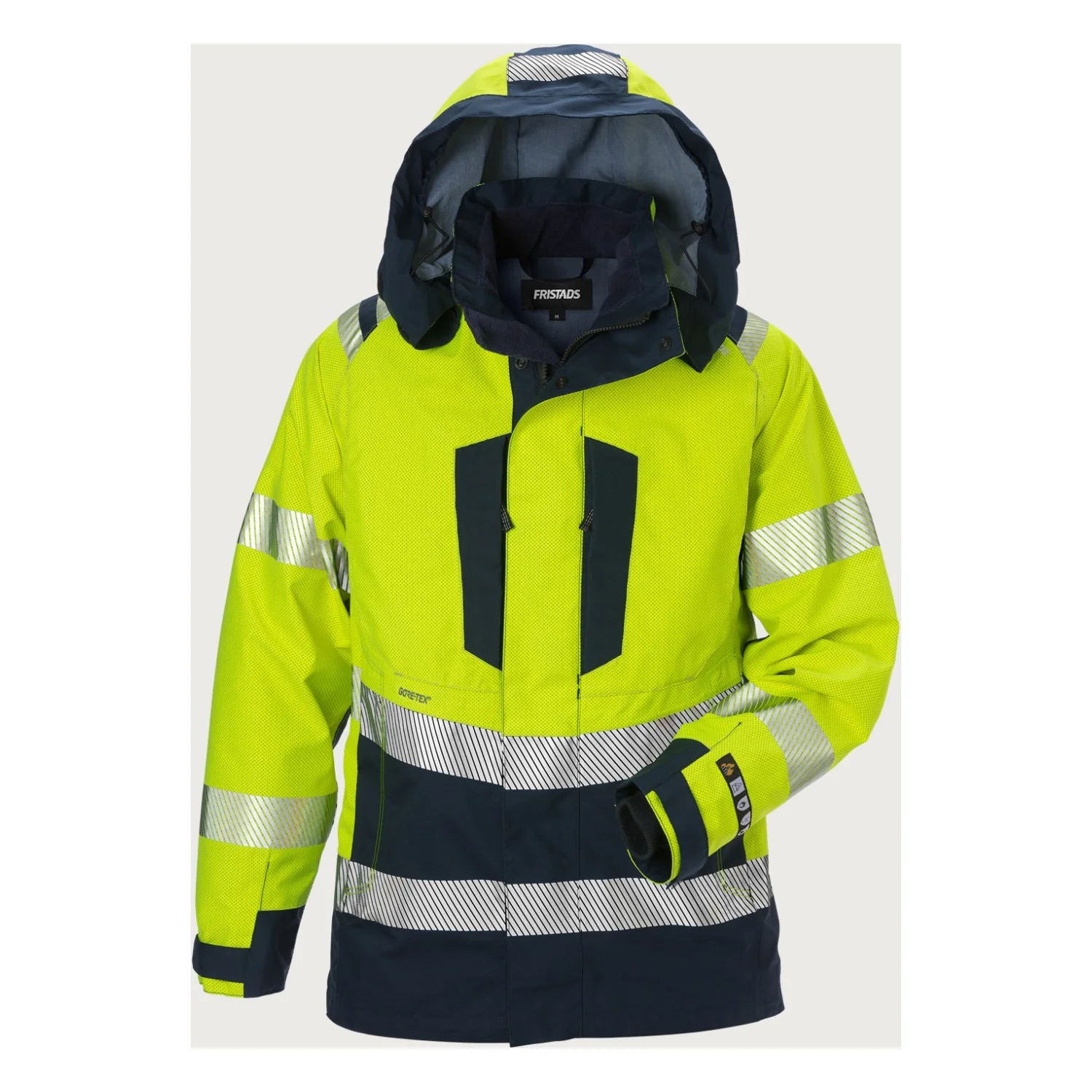 Fristads Flamestat high vis GORE-TEX PYRAD® héjdzseki női cl 3 4195 GXE Hi-Vis sárga/matrózkék