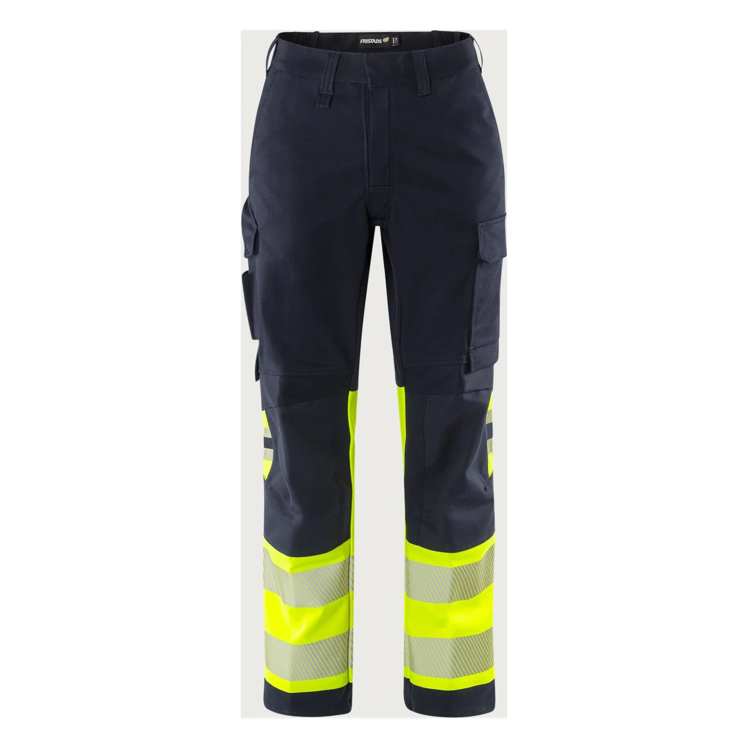 Fristads Flamestat Green high vis sztreccs nadrág női class 1 2955 GFS Hi-Vis sárga/matrózkék
