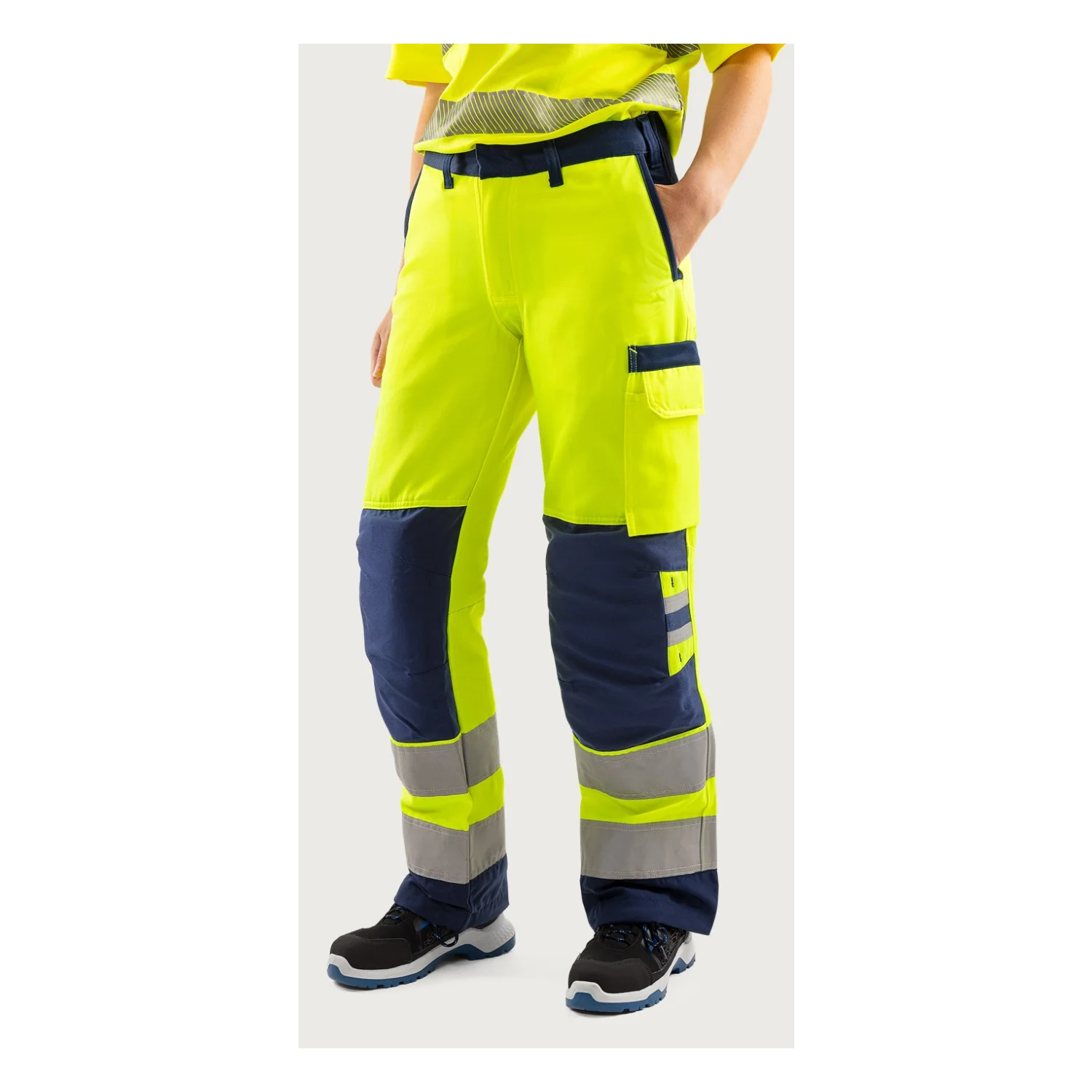 Hi-Vis sárga/matrózkék