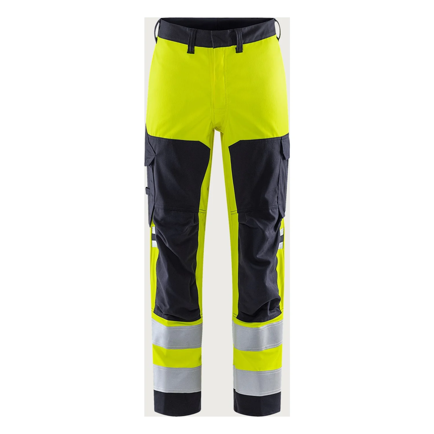 Fristads Flamestat high vis sztreccs nadrág cl 2 2161 ATHF Hi-Vis sárga/matrózkék