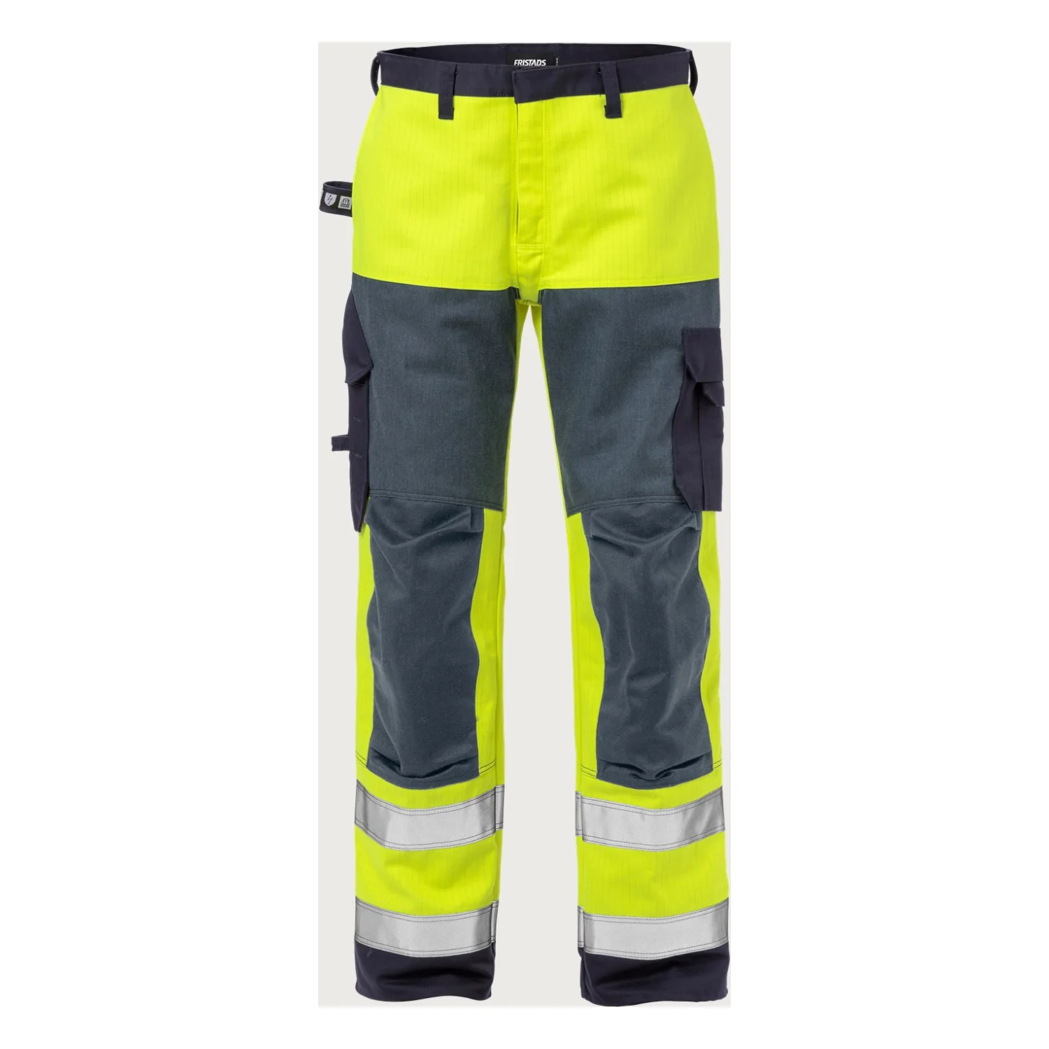 Fristads Flame high vis nadrág cl 2 2585 FLAM Hi-Vis sárga/matrózkék