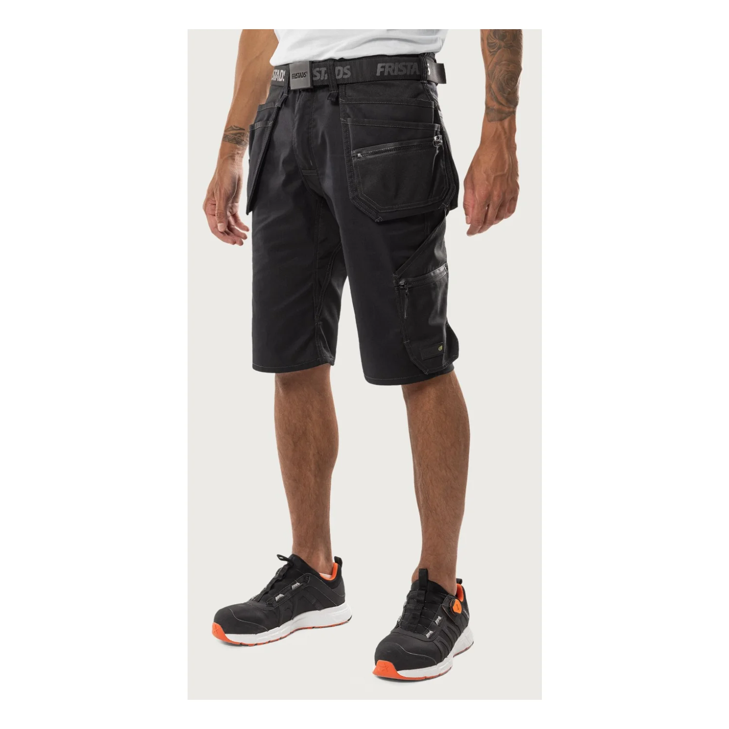Fristads Green craftsman sztreccs rövidnadrág 2902 GWM Fekete