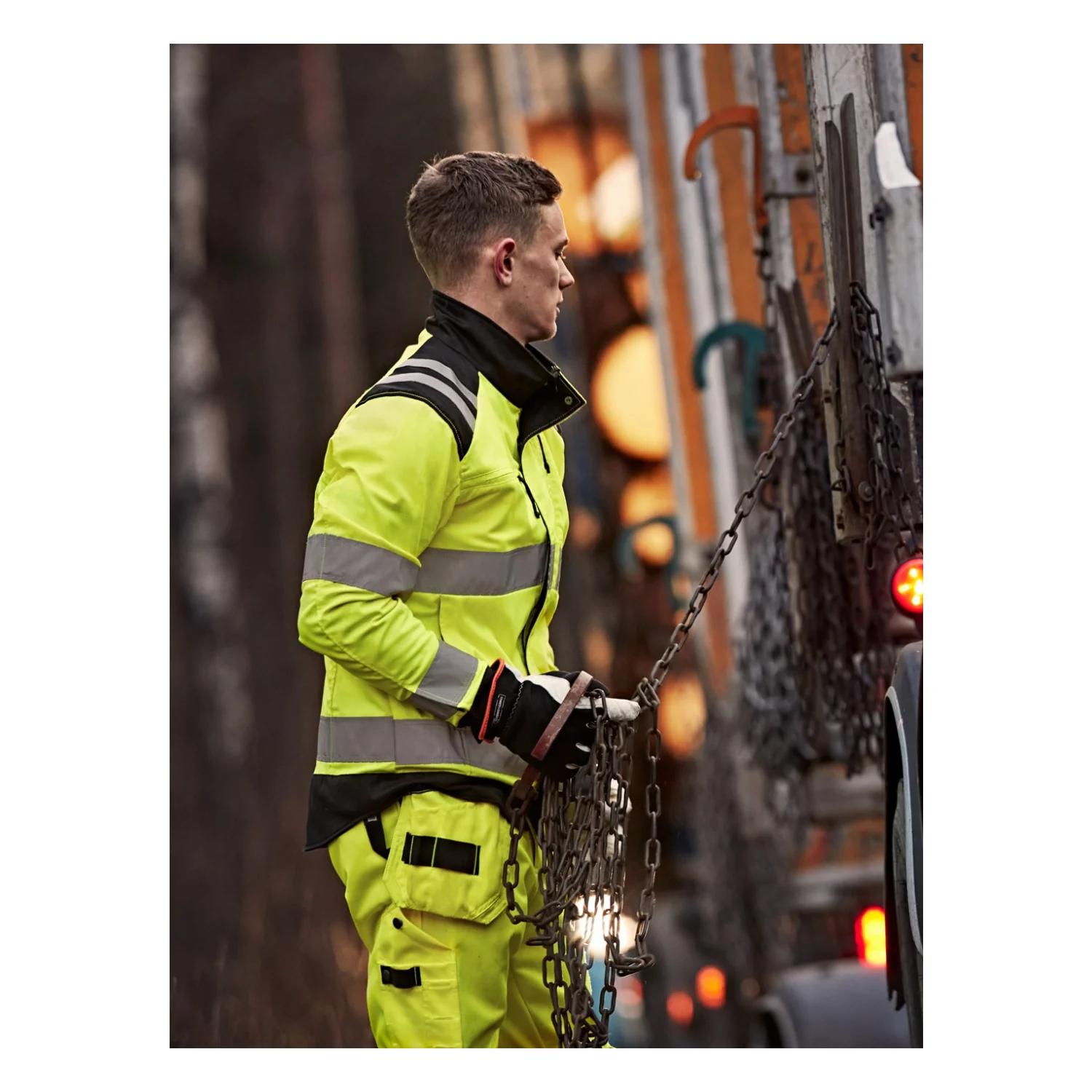 Hi-Vis sárga/fekete