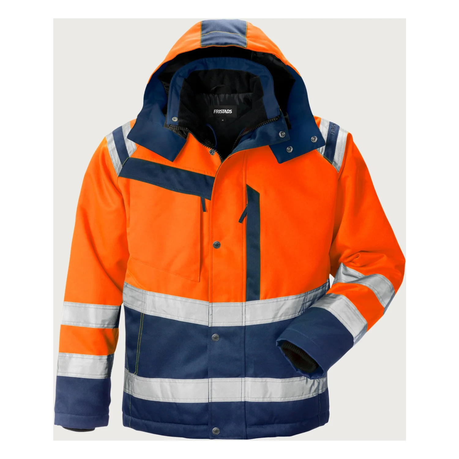 Fristads High vis téli dzseki cl 3 4043 PP Hi-Vis narancssárga/matrózkék
