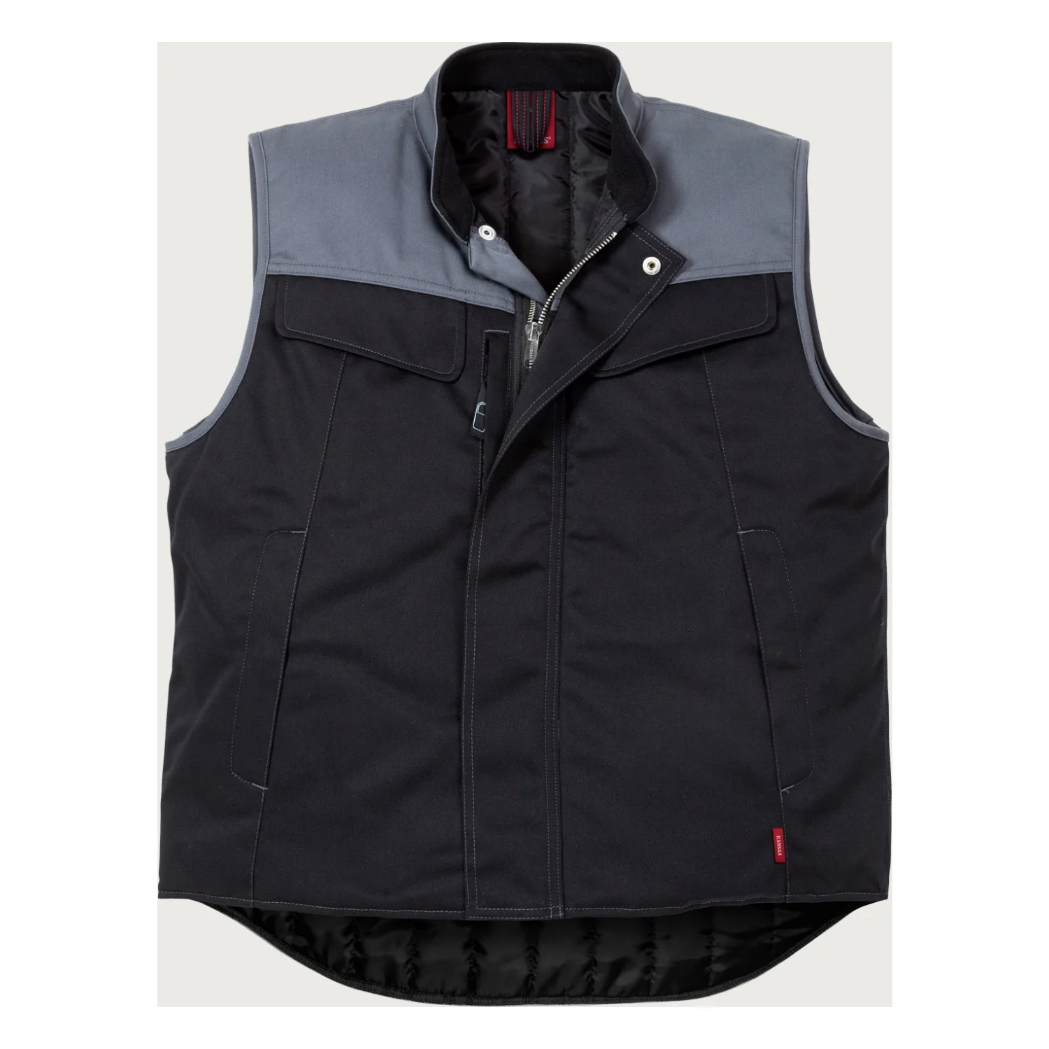 Kansas Icon mellény 5312 LUXE Fekete/Szürke