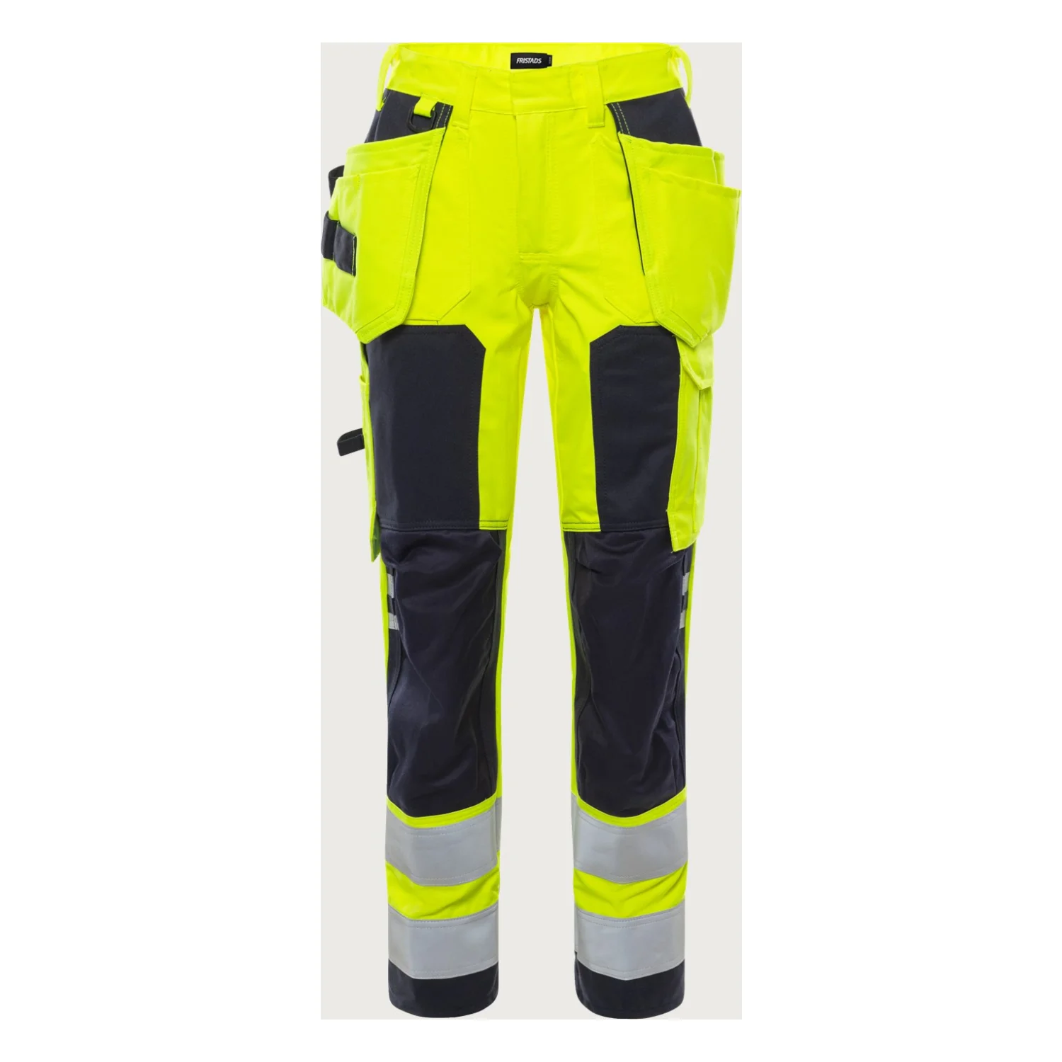 Fristads Flamestat high vis szakiparos nadrág női cl 2 2775 ATHS Hi-Vis sárga/matrózkék