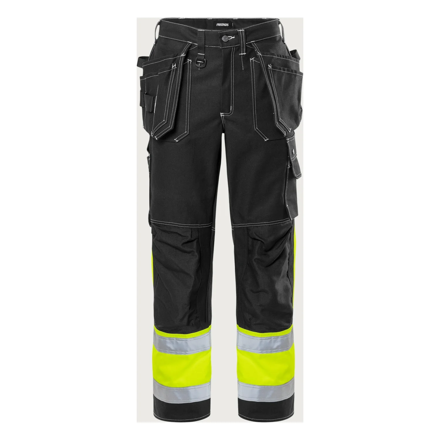 Fristads High vis szakiparos nadrág cl 1 247 FAS Fekete