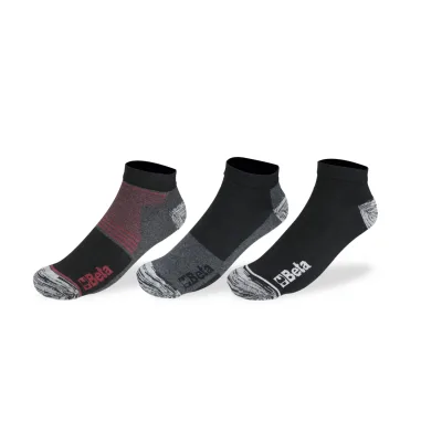Beta 7430T – 3 pár sneaker zokni újrahasznosított pamutból 39-42