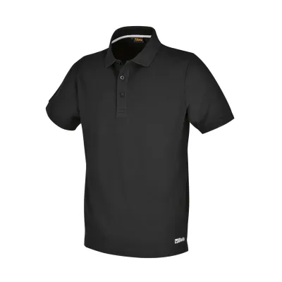 Beta 7552N – Három gombos pólóing, pamut, 200 g/m2, melanzs szürke