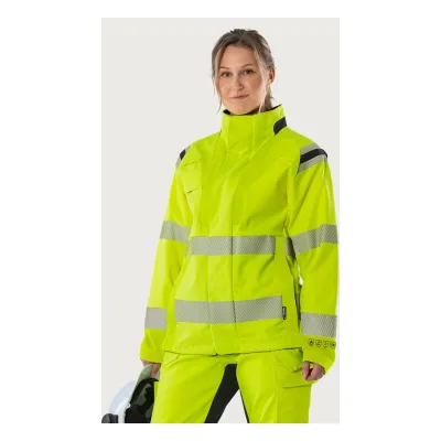 Fristads Flamestat Green high vis sztreccs dzseki női class 3 4941 GFS