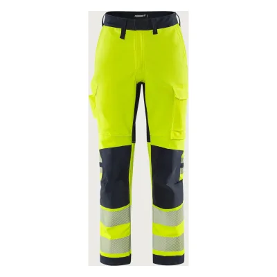 Fristads Flamestat Green high vis sztreccs nadrág női class 2 2957 GFS