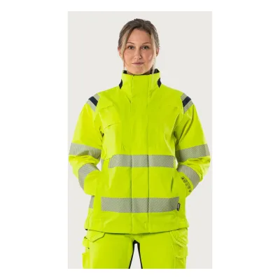 Fristads Flamestat Green high vis sztreccs téli dzseki női class 3 4943 GFS