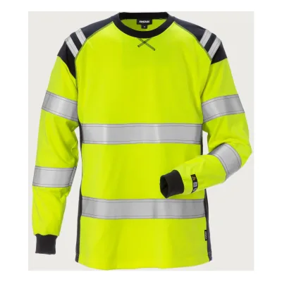 Fristads Flamestat high vis hosszú ujjú női póló cl 3 7097 TFLH