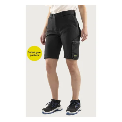 Fristads Flex craftsman sztreccs rövidnadrág női 2804 GHST