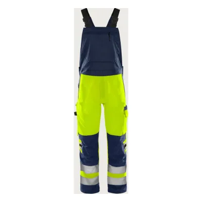 Fristads High vis Green kantáros nadrág class 2 1030 GPLU