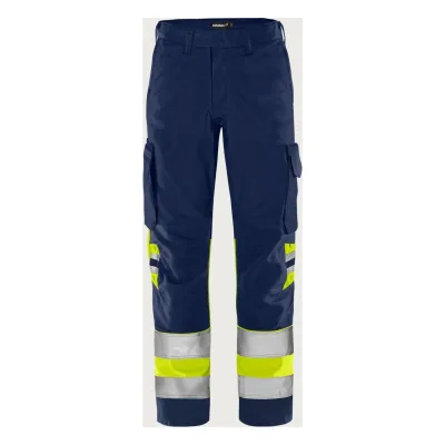 Fristads High vis Green nadrág class 1 2668 GPLU