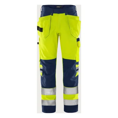 Fristads High vis Green szakiparos nadrág class 2 2641 GPLU