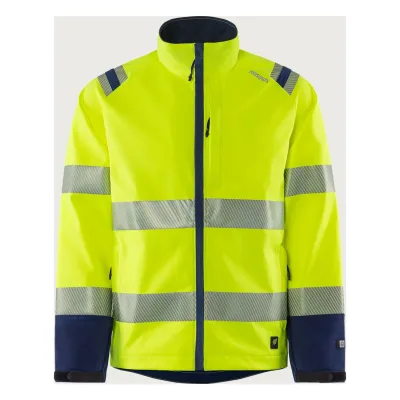 Fristads High vis Green sztreccs dzseki class 3 4647 GSTP