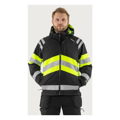 Fristads High vis Green sztreccs héjdzseki class 1 4684 GLPS