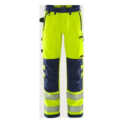 Fristads High vis Green sztreccs nadrág class 2 2645 GSTP