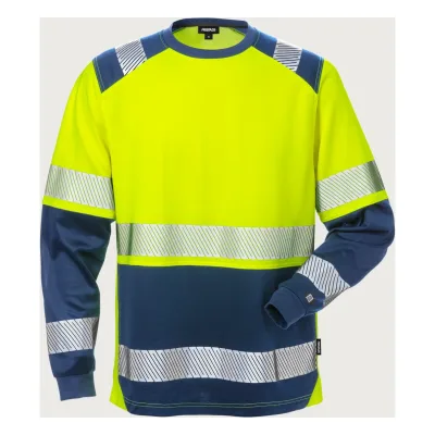 Fristads High vis hosszú ujjú póló cl 2 7457 THV