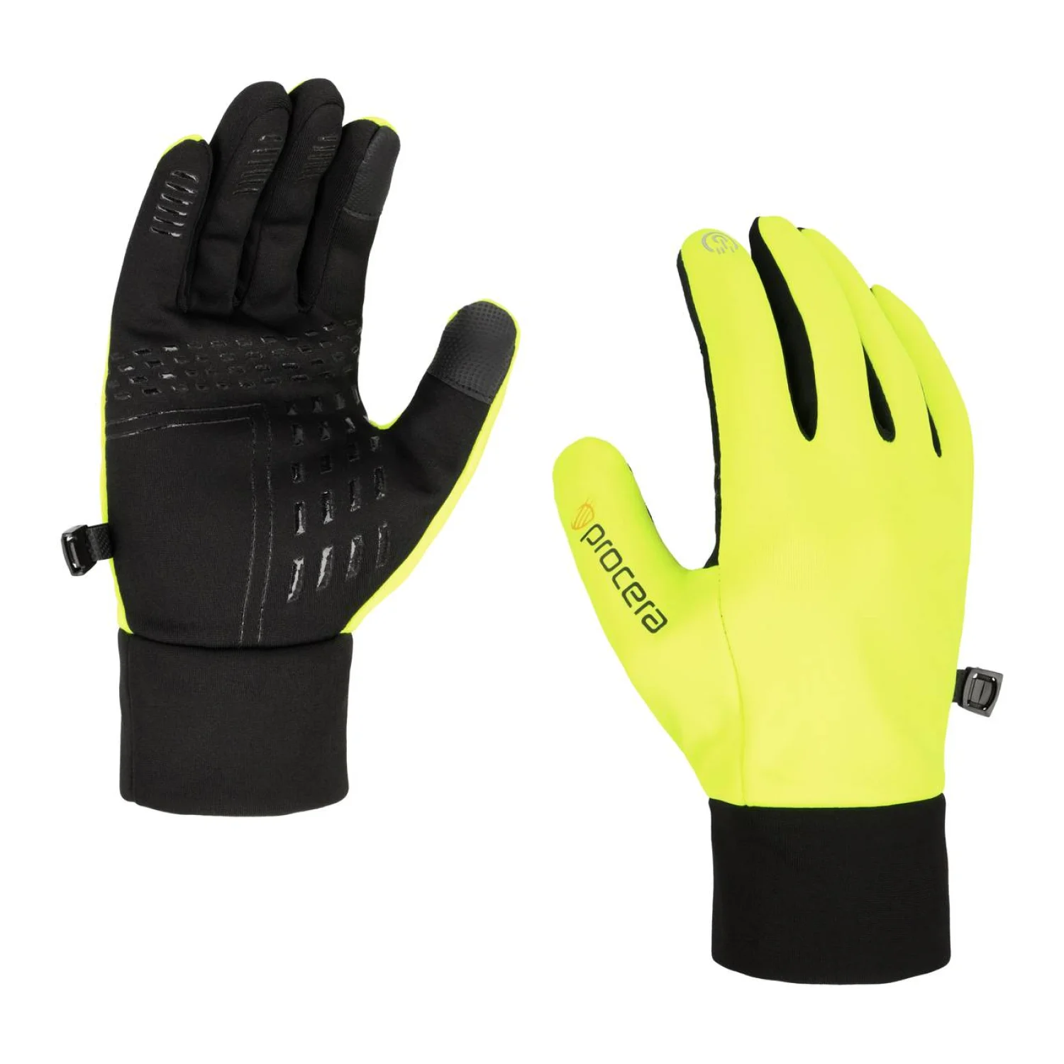 Procera RĘKAWICE OCIEPLANE SOFTSHELL X-WINDELITE ROZM. 10 Sárga/fekete