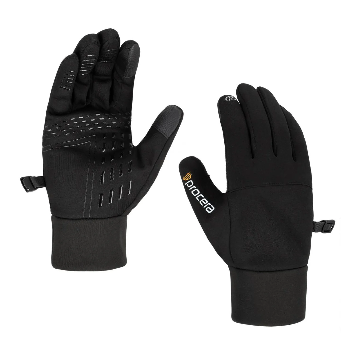 Procera RĘKAWICE OCIEPLANE SOFTSHELL X-WINDFROST ROZM. 10 Fekete