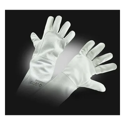 Protecting work weldings gloves - leather