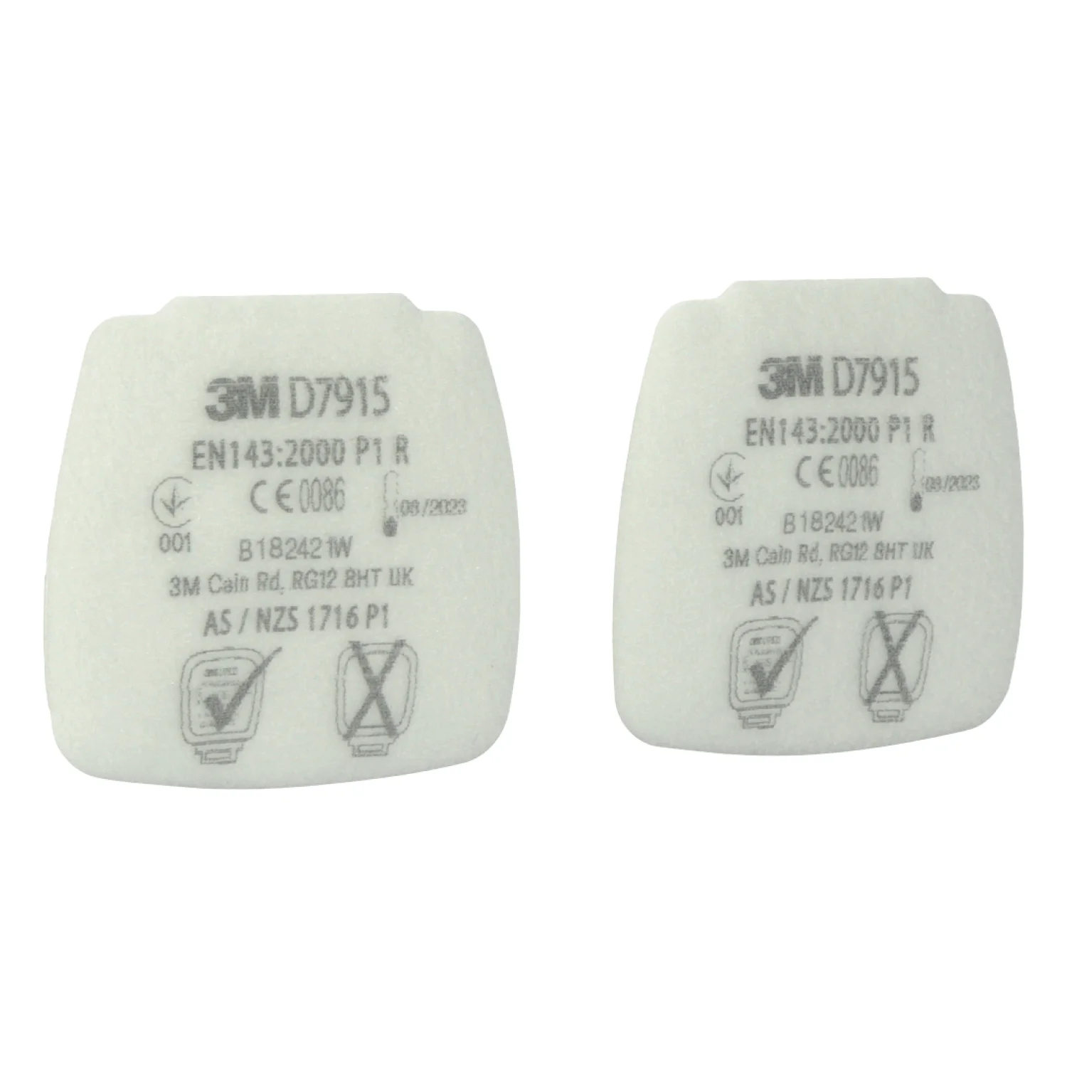 3M Secure Click D7915 szűrő P1R légzésvédő tartozék