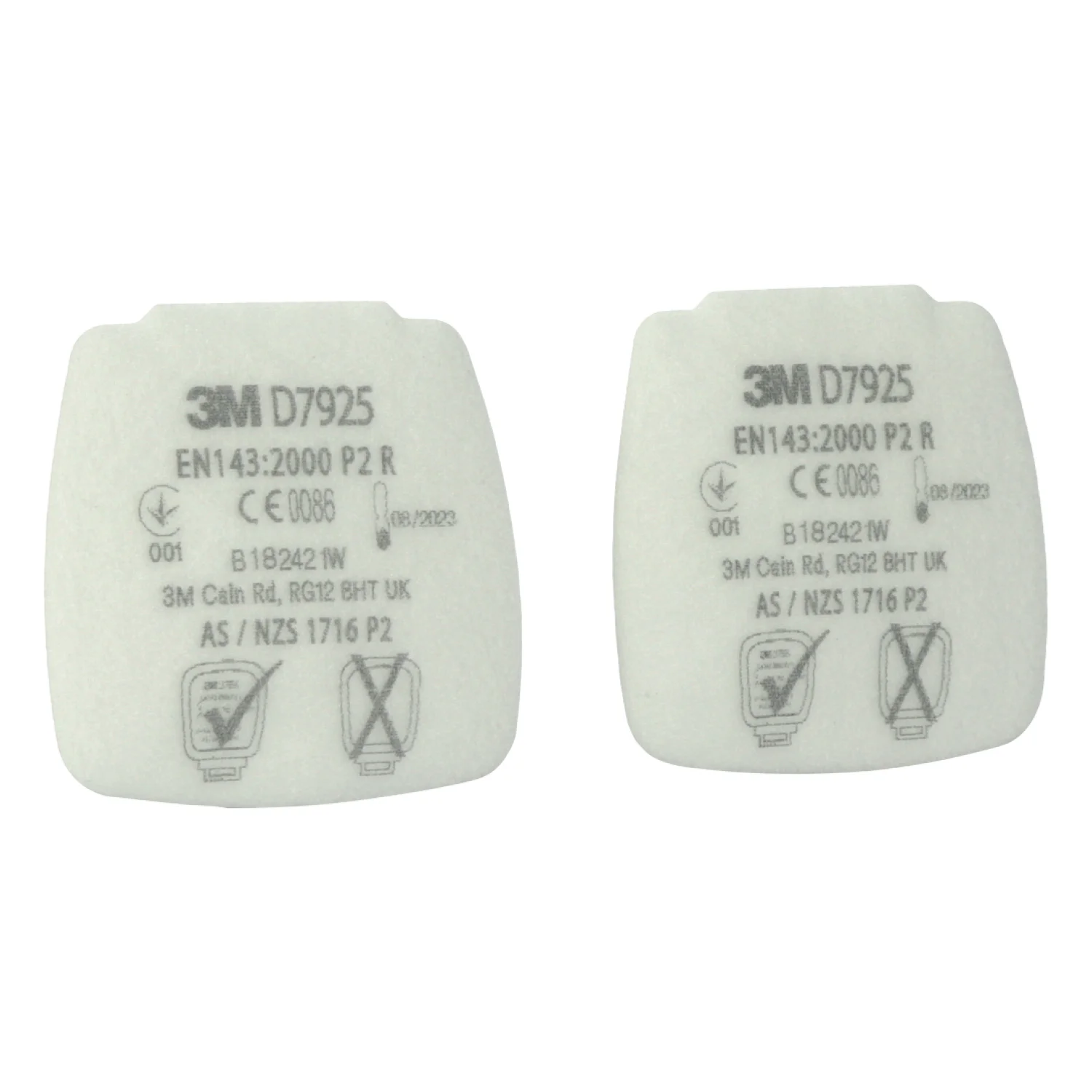 3M Secure Click D7925 szűrő P2R légzésvédő tartozék
