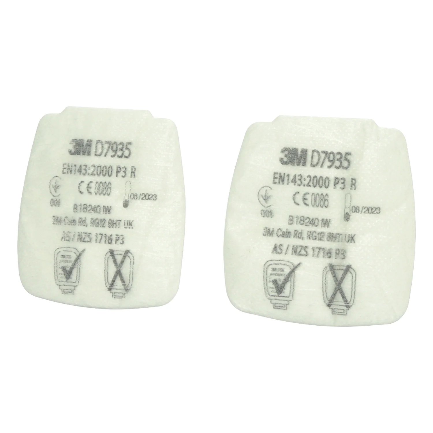 3M Secure Click D7935 szűrő P3R légzésvédő tartozék
