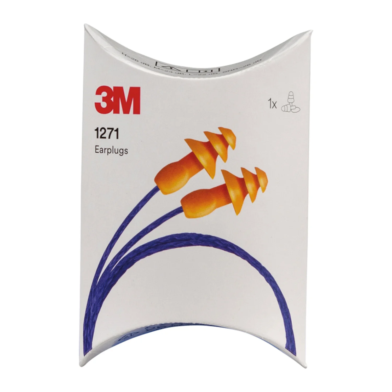 3M zsinóros füldugó tartóban