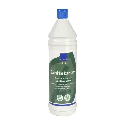 ABENA Puri-Line lúgos kémhatású szanitertisztító, színnel és illattal, 1000 ml flakon