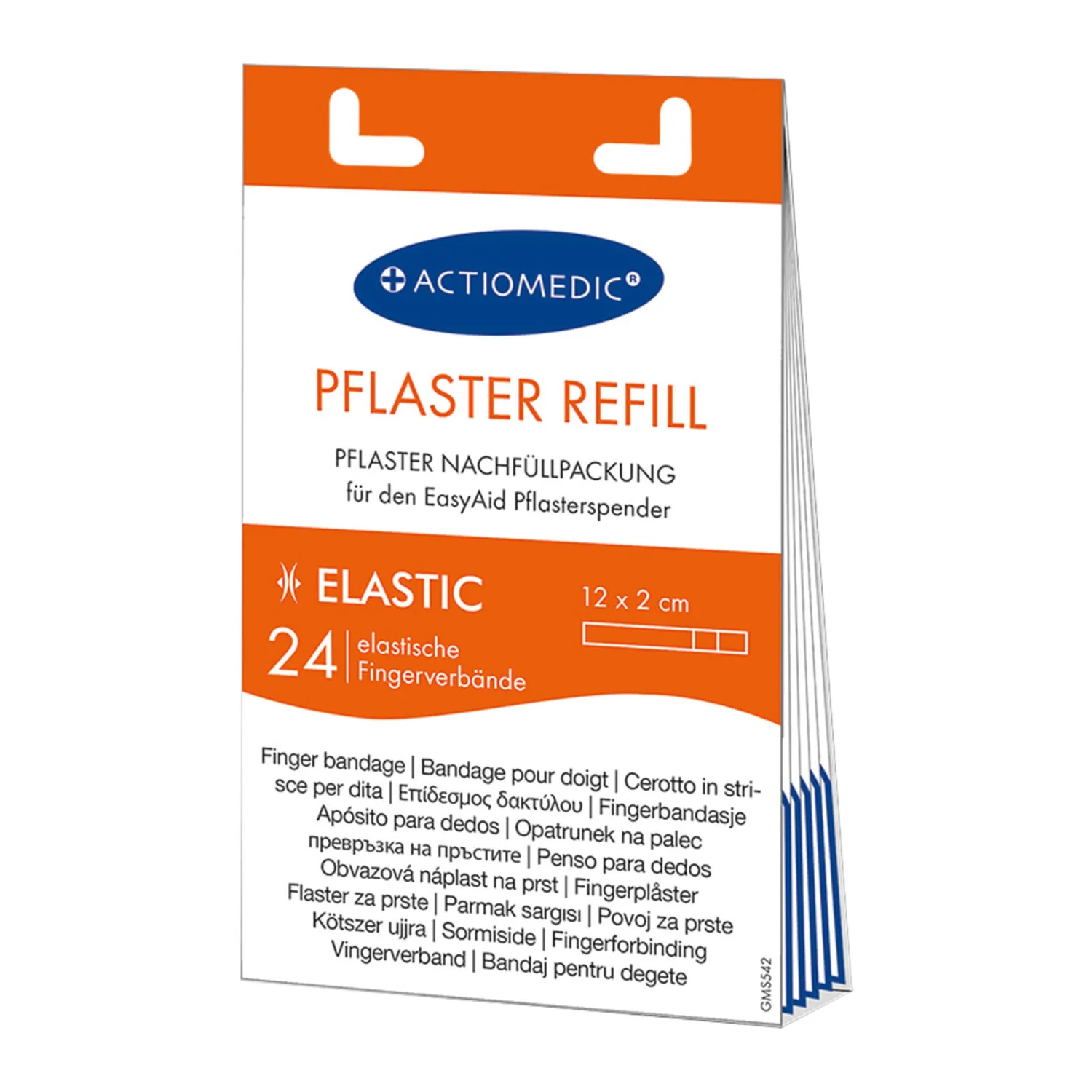 Actiomedic EasyAid ELASTIC hosszú sebtapasz-utántöltő, 120 × 20 mm